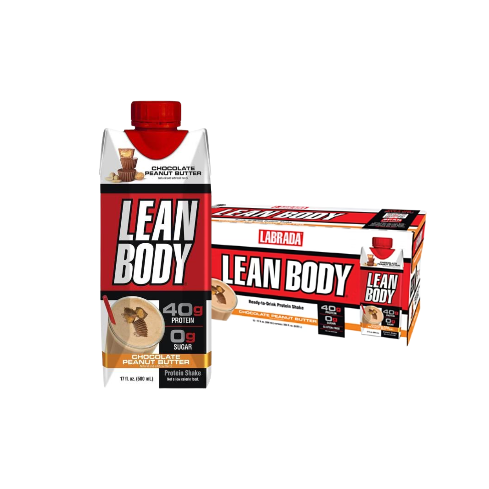 Lean Body Chocolate Peanut Butter Protein Shake