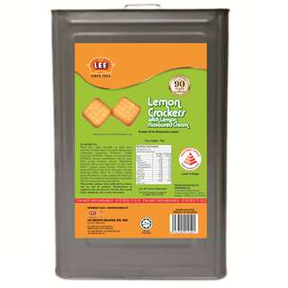 Lee Lemon Crackers - Bulk Tin