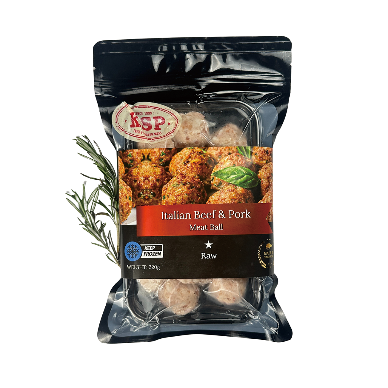 KSP Premium Italian Beef & Pork Meatball