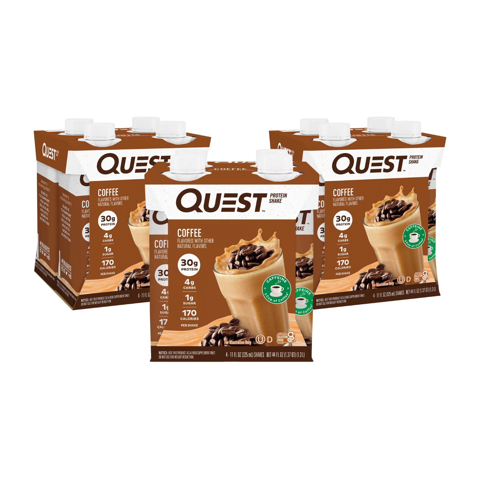 Quest Protein Shake - Coffee Milkshake