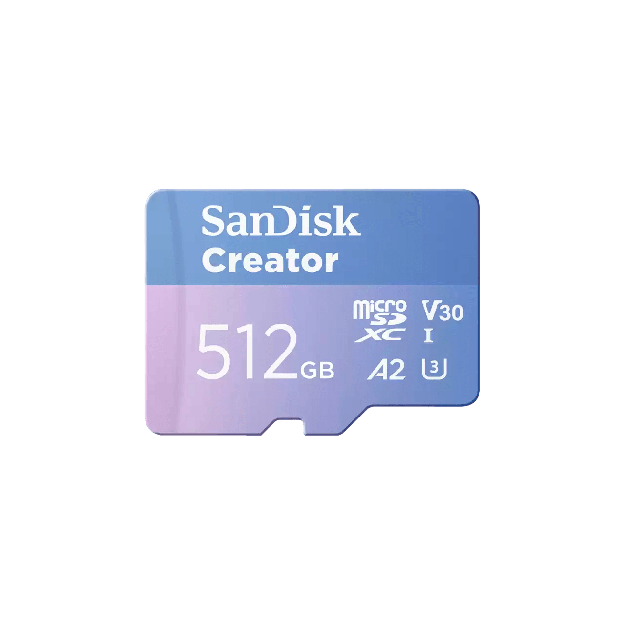 Sandisk Creator Microsd Uhsi 190 130MB -  512GB