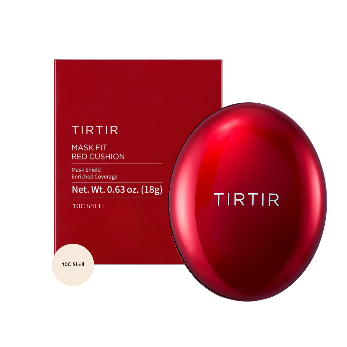 TIRTIR Mask Fit Red Cushion 10C Shell