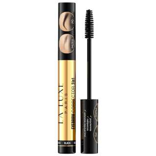 Eveline La Luxe Paris 3 in 1 Eyebrow Corrector - Black