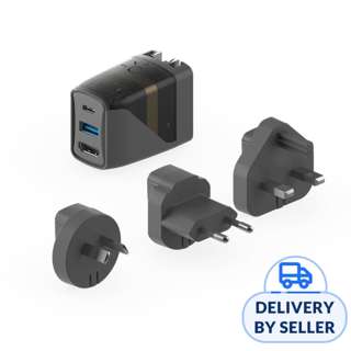 Genki Covert Dock 2 - 45W Portable Charger & Dock - Black