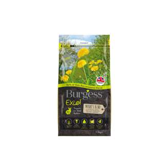 Burgess Excel Nature's Blend Rabbit Nuggets - Hedgerow Herbs Burgess Excel Nature's Blend Rabbit Nuggets - Hedgerow Herbs