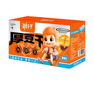 Jin Zai Thick Dried Tofu Snack - Savory Sauce Flavor