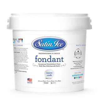 Satin Ice Fondant - White (Vanilla) Satin Ice Fondant - White (Vanilla)
