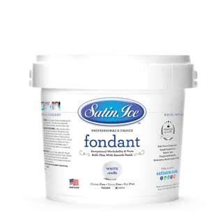 Satin Ice Fondant - White (Vanilla)