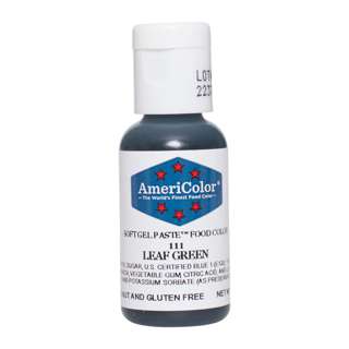 AmeriColor Softgel Paste Food Color - Leaf Green