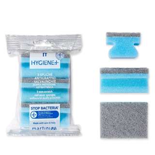 Hygiene+ Non-scratch dual antibacterial protection