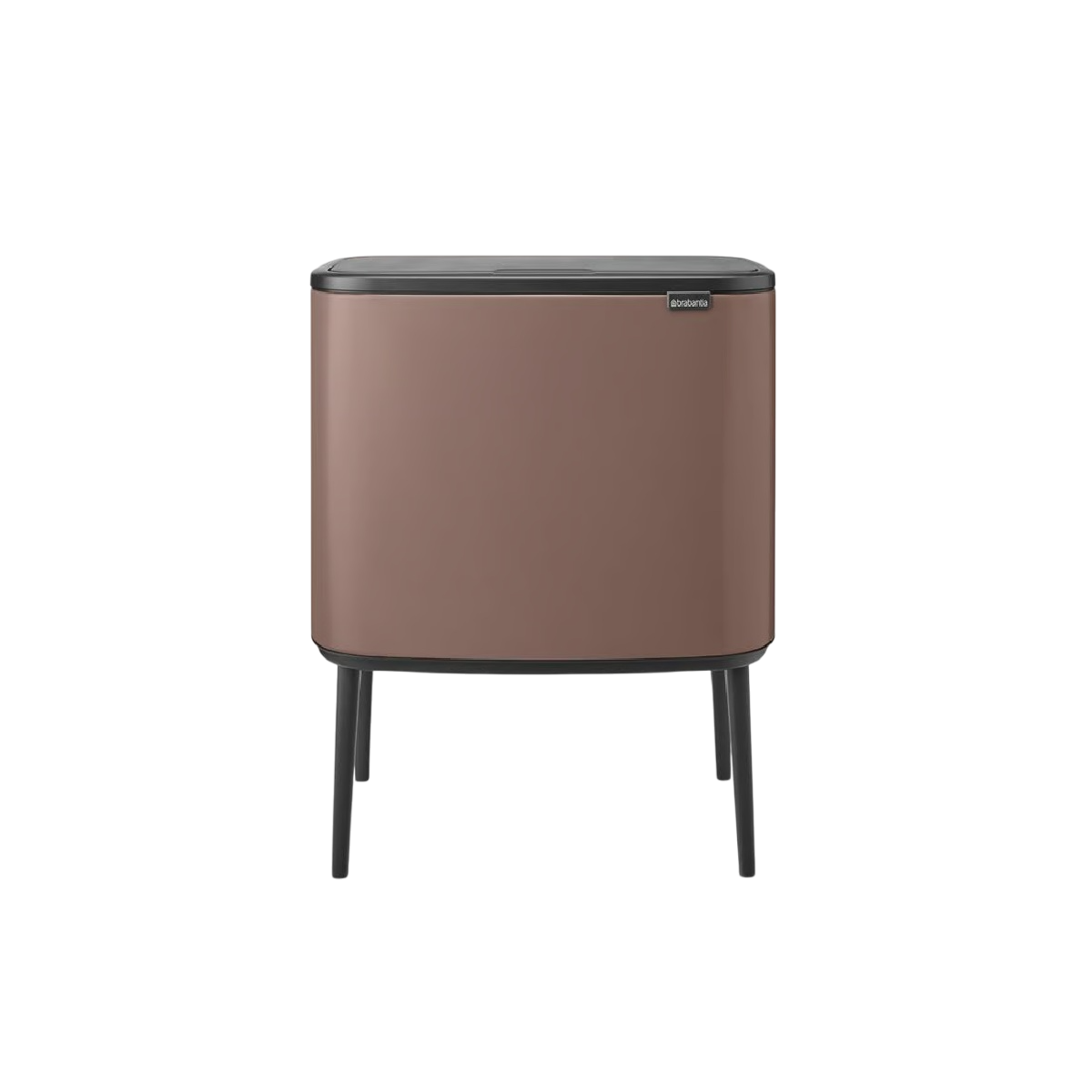 Brabantia Bo Touch Bin 11 + 23Ltr Satin Taupe