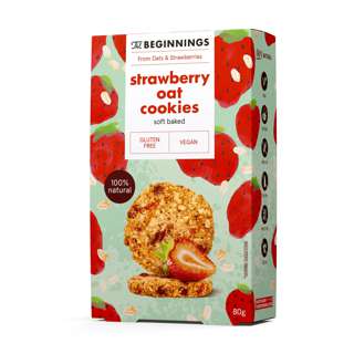 Strawberries Oat Cookies (Soft baked) - Gluten-Free Strawberries Oat Cookies (Soft baked) - Gluten-Free