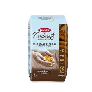 Granoro Dedicato - Penne BIrigate (Whole Wheat)