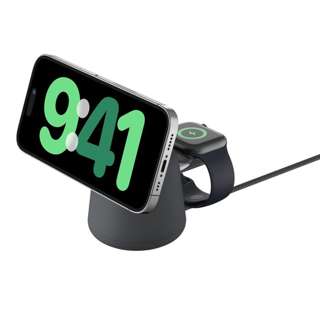 Belkin BoostCharge Pro 2in1 Charging Dock Charcoal (WIZ020bt)