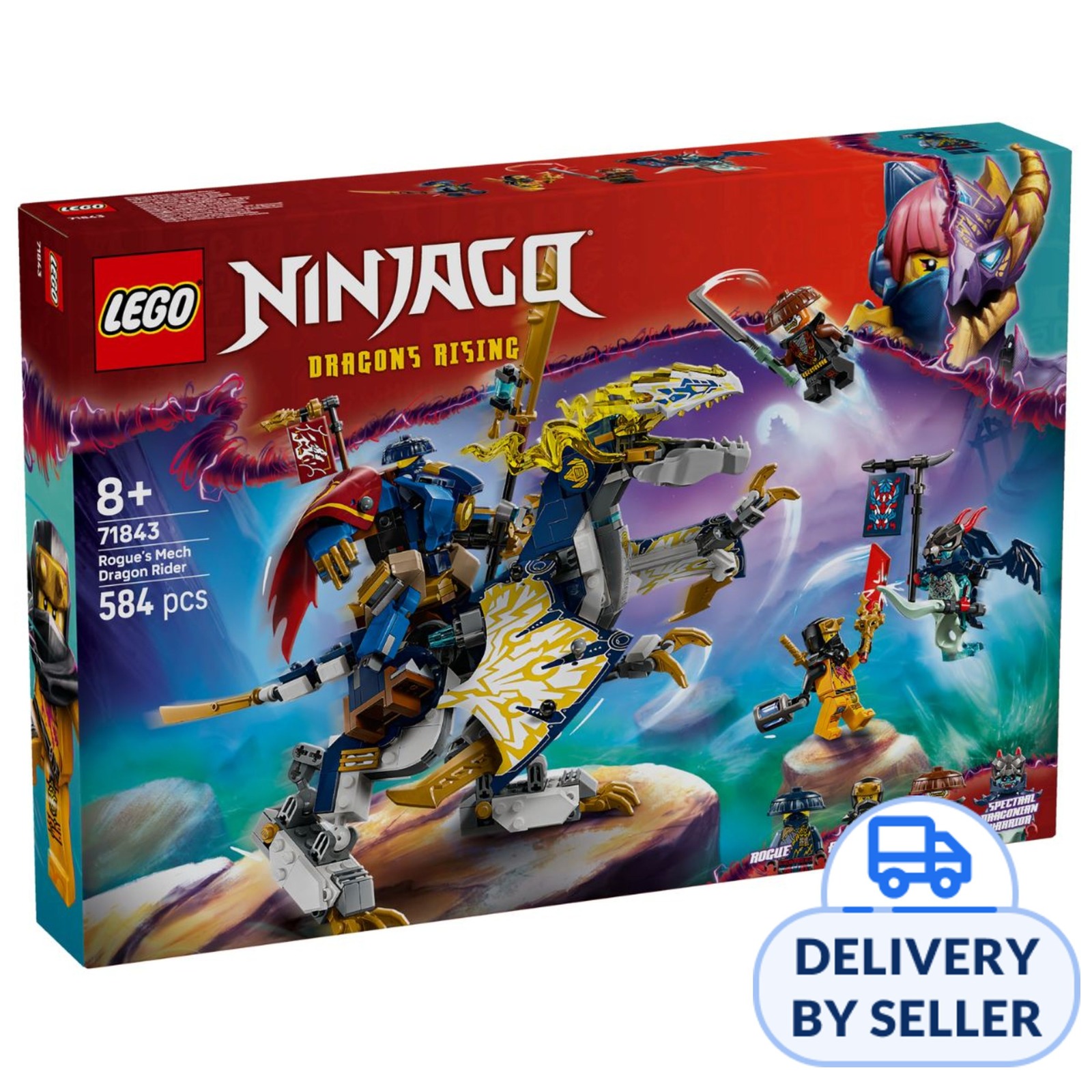 LEGO 71796 NINJAGO Elemental Dragon The Empress Mech NTUC