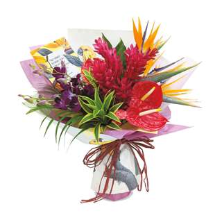 NoelGifts Flower Hand Bouquet - Jungle Symphony (AAHB2B)