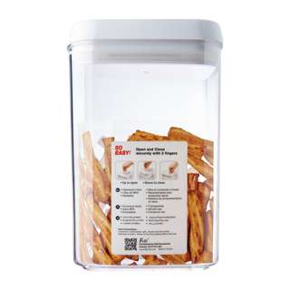 Felli Square Flip Tite Storage Container 3.4 L