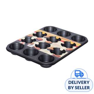 RedMan Non-Stick Carbon Steel Bakeware - 12 Cup Muffin Pan