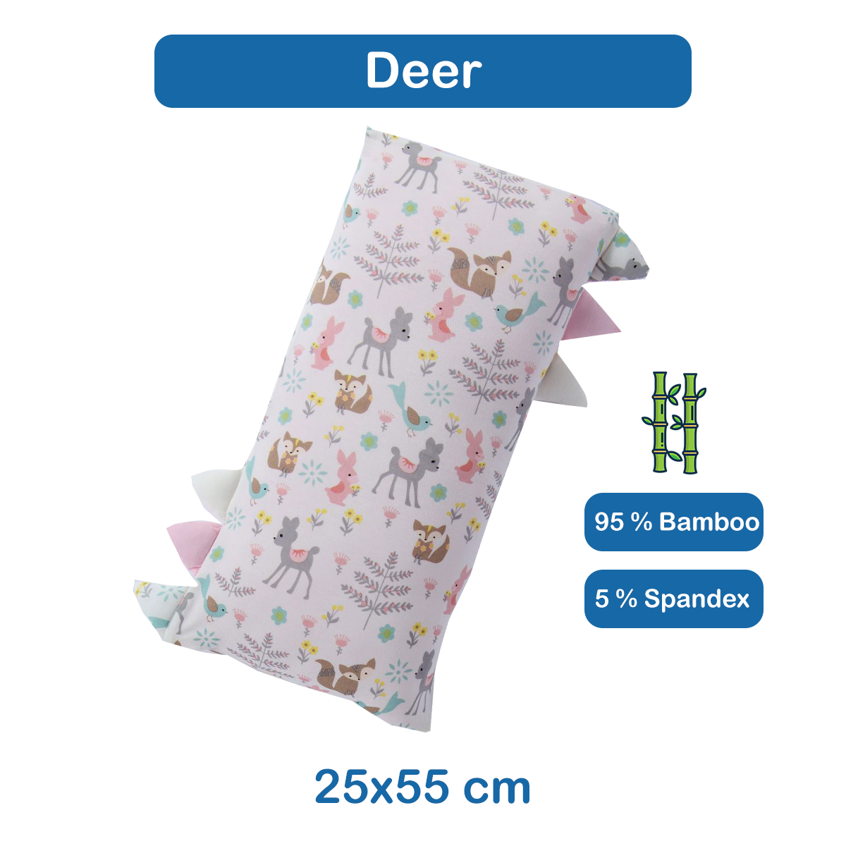 HOMIE Ultra Soft Bamboo Pillow - Deer L