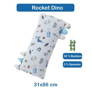 HOMIE Ultra Soft Bamboo Pillow - Dino XL