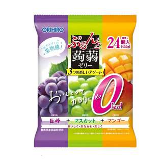 Orihiro Konjac Jelly - 0 Calorie Grape Muscat Mango