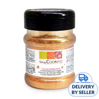 ScrapCooking Iridescent Sugar - Gold