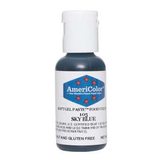 AmeriColor Softgel Paste Food Color - Sky Blue