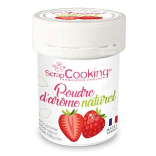 ScrapCooking Natural Flavour Powder - Strawberry ScrapCooking Natural Flavour Powder - Strawberry
