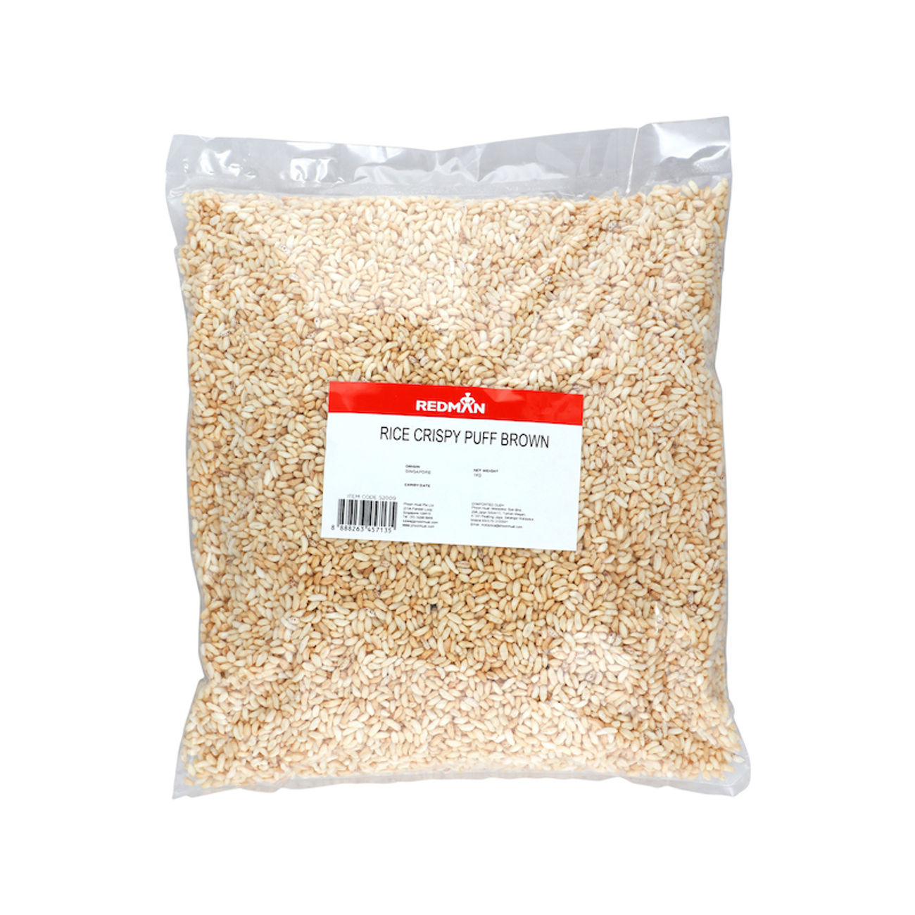 RedMan Crispy Rice Puff - Brown | NTUC FairPrice