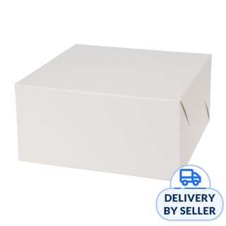 RedMan Cake Box - White (6 x 6 x 3")