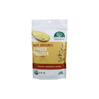 Nature's Nutrition Raw Organic Ginger Powder