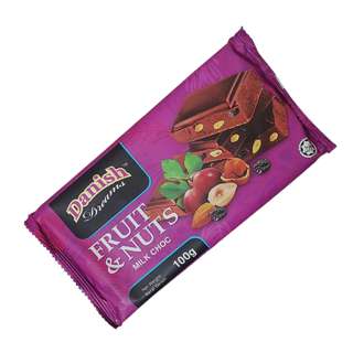 Danish Dreams Fruit & Nuts Milk Chocolate Danish Dreams Fruit & Nuts Milk Chocolate