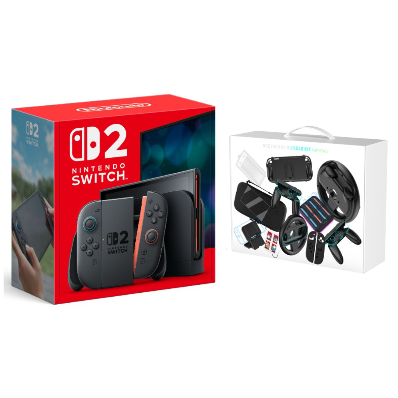 Switch Nintendo Switch 本体 +Joy-Con 2セット Nintendo Switch 2 Joy-Con 2 Pair - Light Purple & Light Green