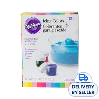 Wilton Icing Colours Set - 12 Colours