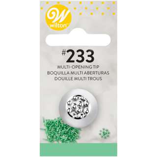 Wilton Piping Tip - #233 Multi-Opening Tip (Grass)