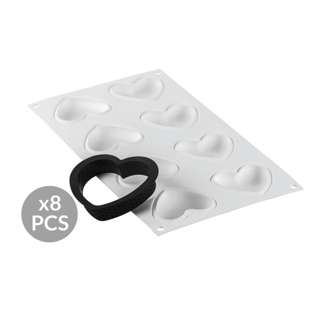 Silikomart Tarte Ring Kit - Amore (Small)