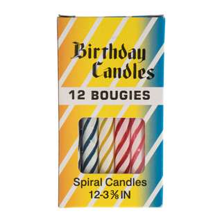 RedMan Birthday Candle - 3.5"