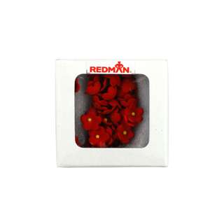 RedMan Daisy Button - Red