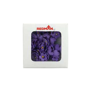 RedMan Daisy Button - Purple