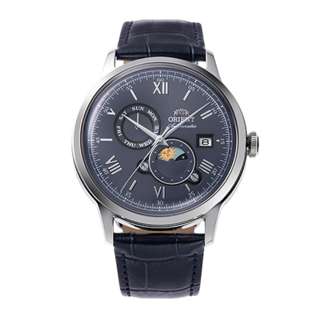Orient Bambino Dial Automatic Watch-SunMoon Blue (RA-AK0806L)