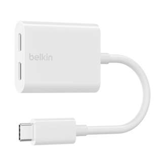 Belkin USB-C Audio with Charge Rockstar - White