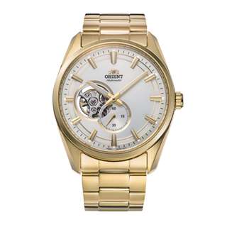 Orient Open Heart Mens Automatic Watch - PVD Gold Case