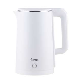 IONA 1.8L Stainless Steel Electric Kettle - White(GLK1803W) IONA 1.8L Stainless Steel Electric Kettle - White(GLK1803W)
