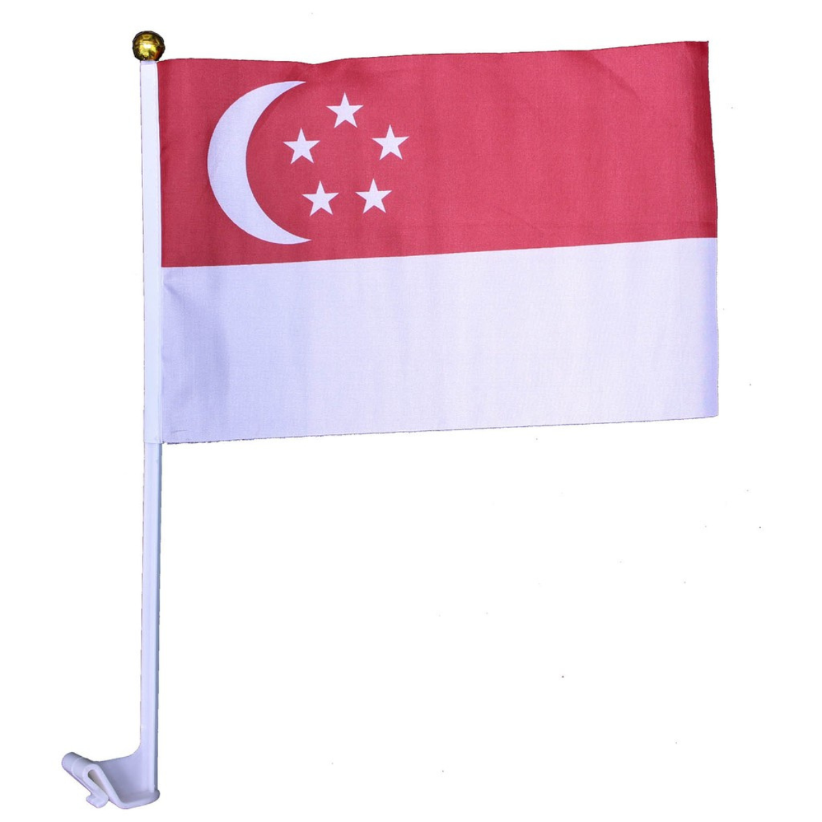 Partyforte NDP National Day Singapore Flag - Car Decoration