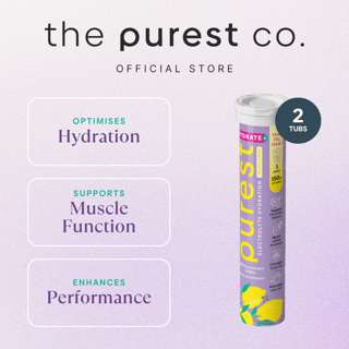 The Purest Co Hydrate+ Electrolyte Hydration Tablets The Purest Co Hydrate+ Electrolyte Hydration Tablets