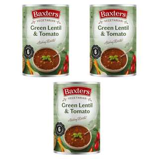 Baxters Green Lentil & Tomato Soup