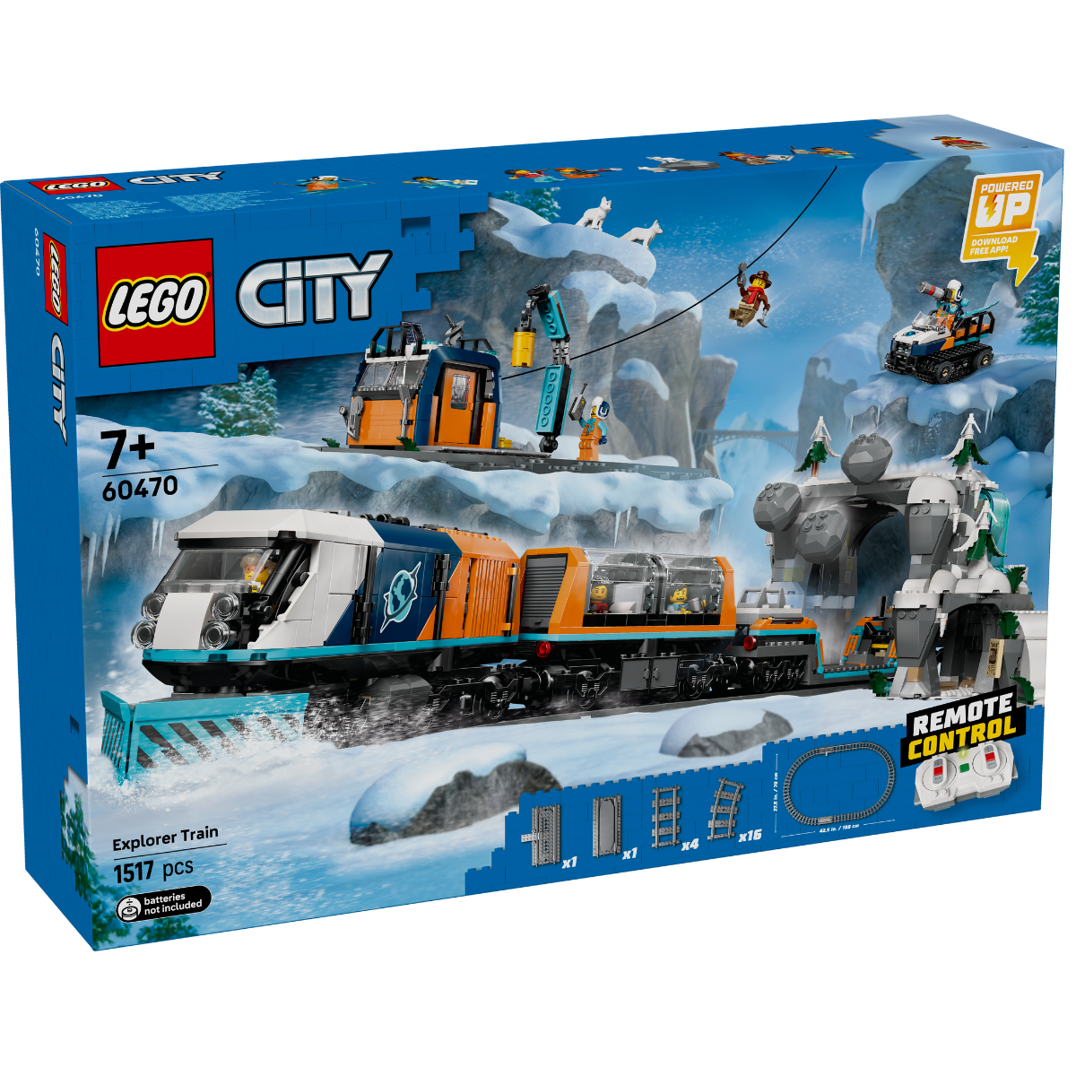 LEGO 60470 City Explorers Arctic Polar Express Train | NTUC FairPrice