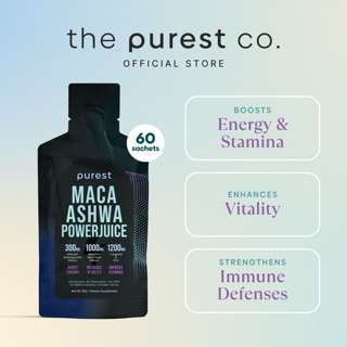 The Purest Co Maca Ashwa Powerjuice