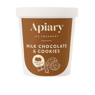 Apiary Ice Cream - Milk Chocolate & Cookies