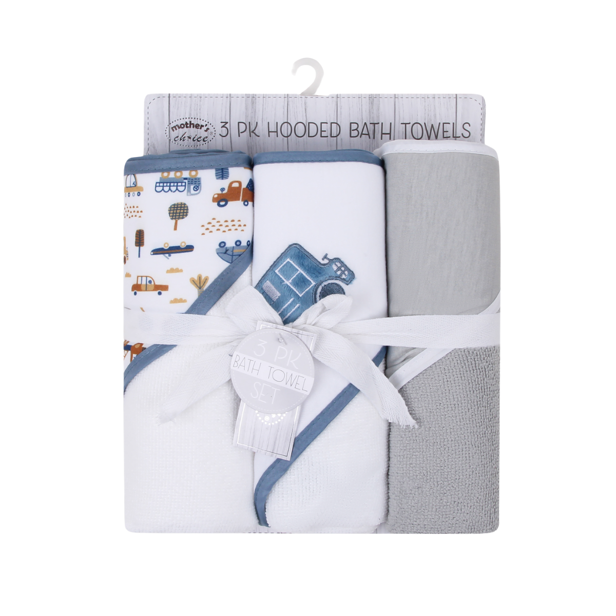 Baby Hooded Towel Set - Vroom